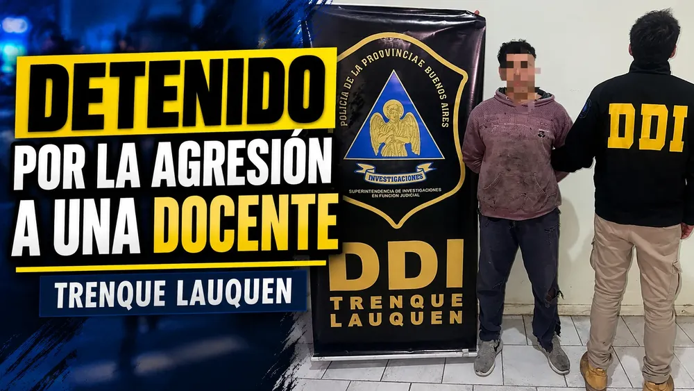 Detenido por agredir a una docente