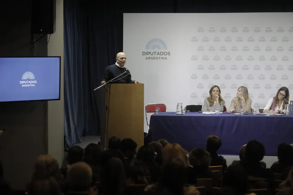 Avelino Zurro en el Congreso